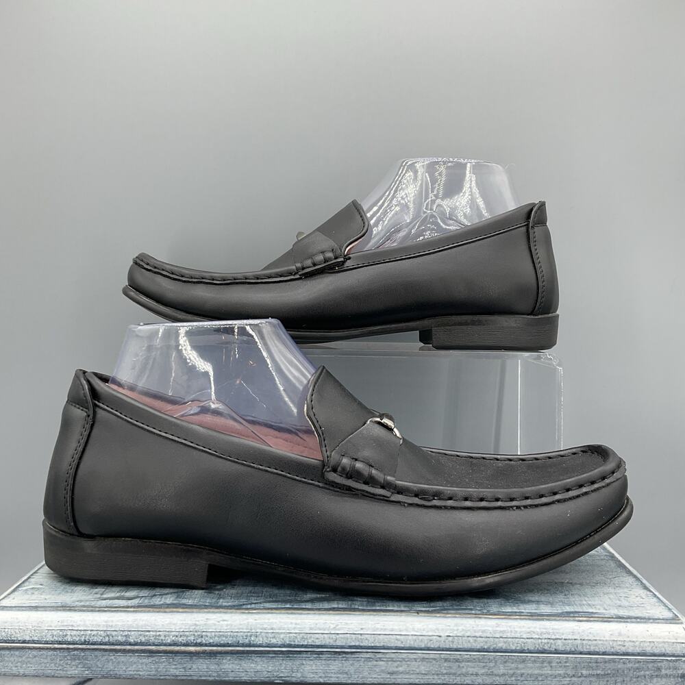 NEW Bruno Marc Men’s Slip on Loafers Black Size 8